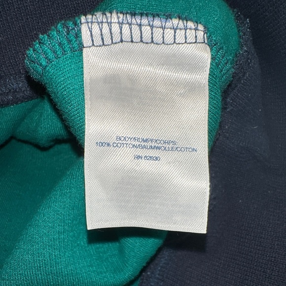 Lands End Men's Plaid 1/4 Zip Cotton Knit Sweater Size XL 46-48 - Picture 6 of 6